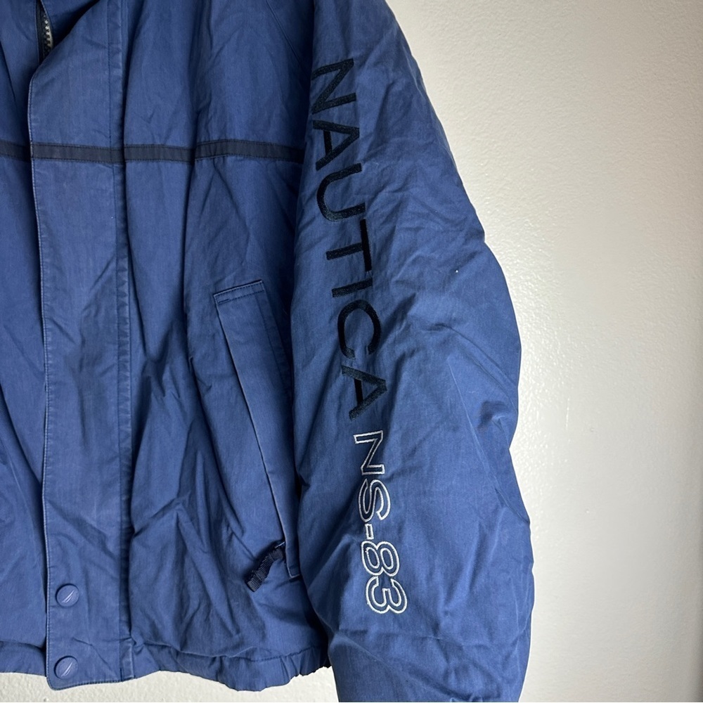 Nautica NS-83 Jacket Reversible Vintage Size Large - Picture 2 of 14